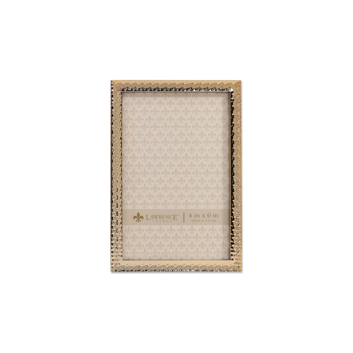 Lawrence Gold Hammer 4x6 Picture Frame | Berings