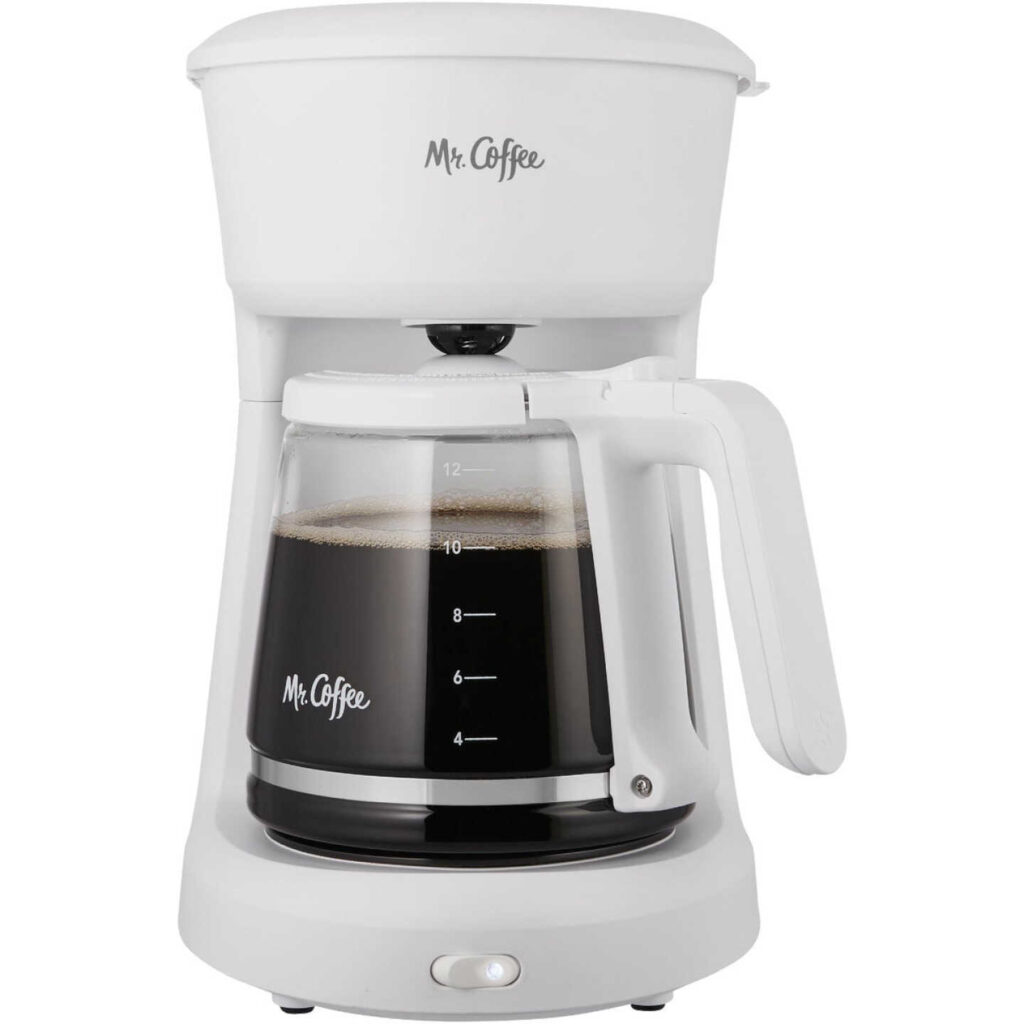 Mr. Coffee Easy Measure 12-Cup Coffee Maker Silver  - Best Buy