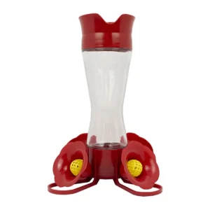 Perky-Pet Pinch-Waist Glass 8 Oz Hummingbird Feeder