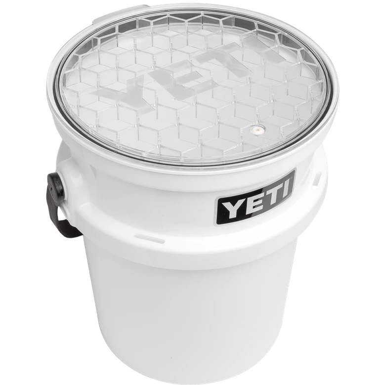 YETI LoadOut 5-Gallon Bucket, White in the Gear Storage & Containers  department at
