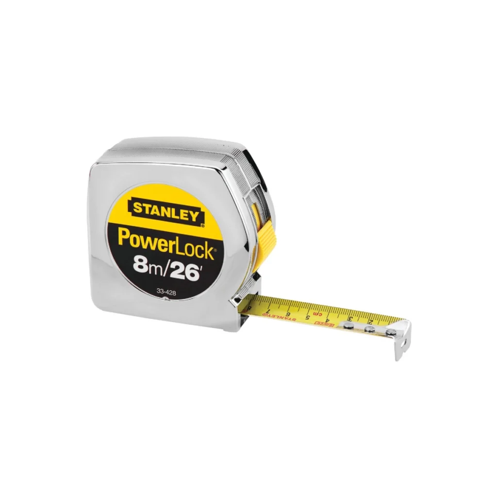 Stanley PowerLock 8m26ft Classic Tape Measure