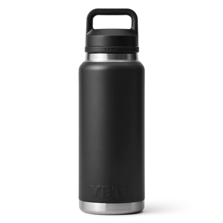 YETI Rambler 36 Oz Bottle with Chug Cap in Black