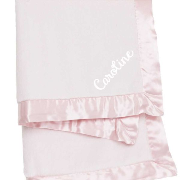 Little Giraffe Pink Luxe Baby Blanket Berings