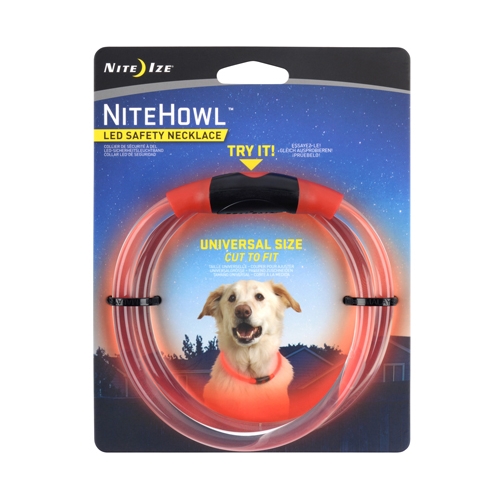 NiteHowl LED Safety Necklace - Red