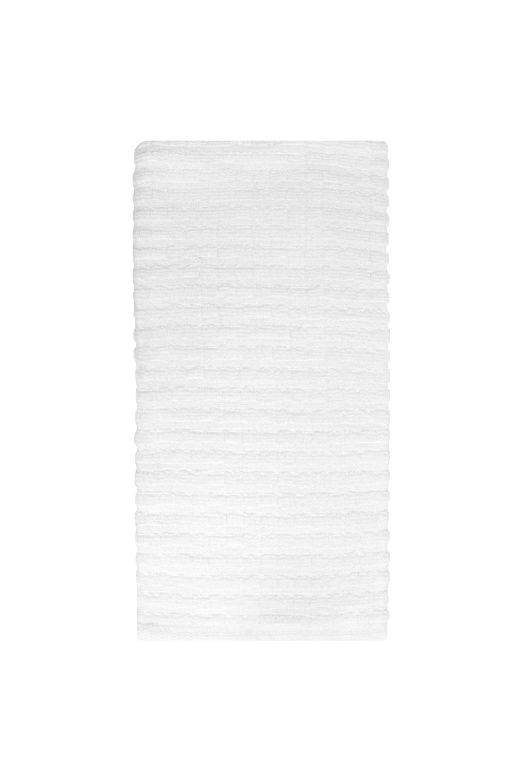 Ritz Royale White Solid Cotton Dish Cloth (Set of 3)