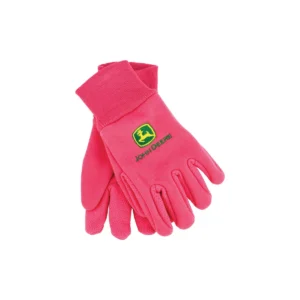 John Deere Youth Jersey Glove - Pink