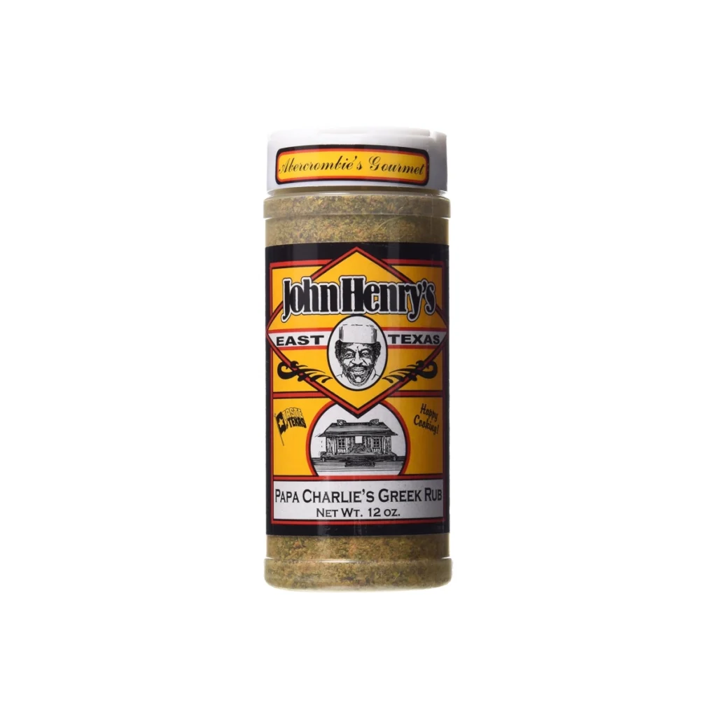 John Henry's Papa Charlies Greek Rub