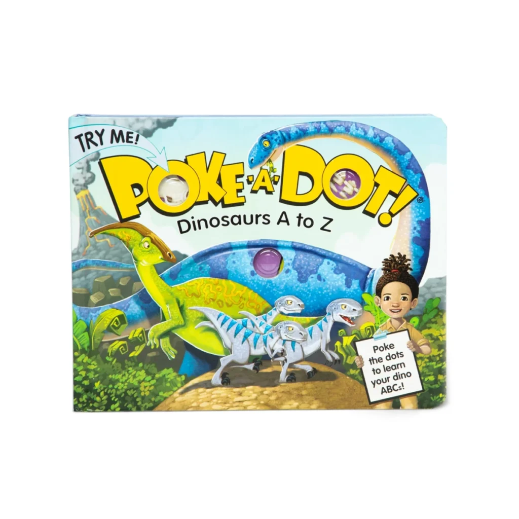 Poke-a-Dot Dinosaurs A to Z Board Book