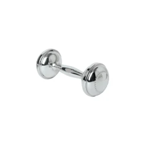 Salisbury Pewter Beaded Dumbbell Rattle