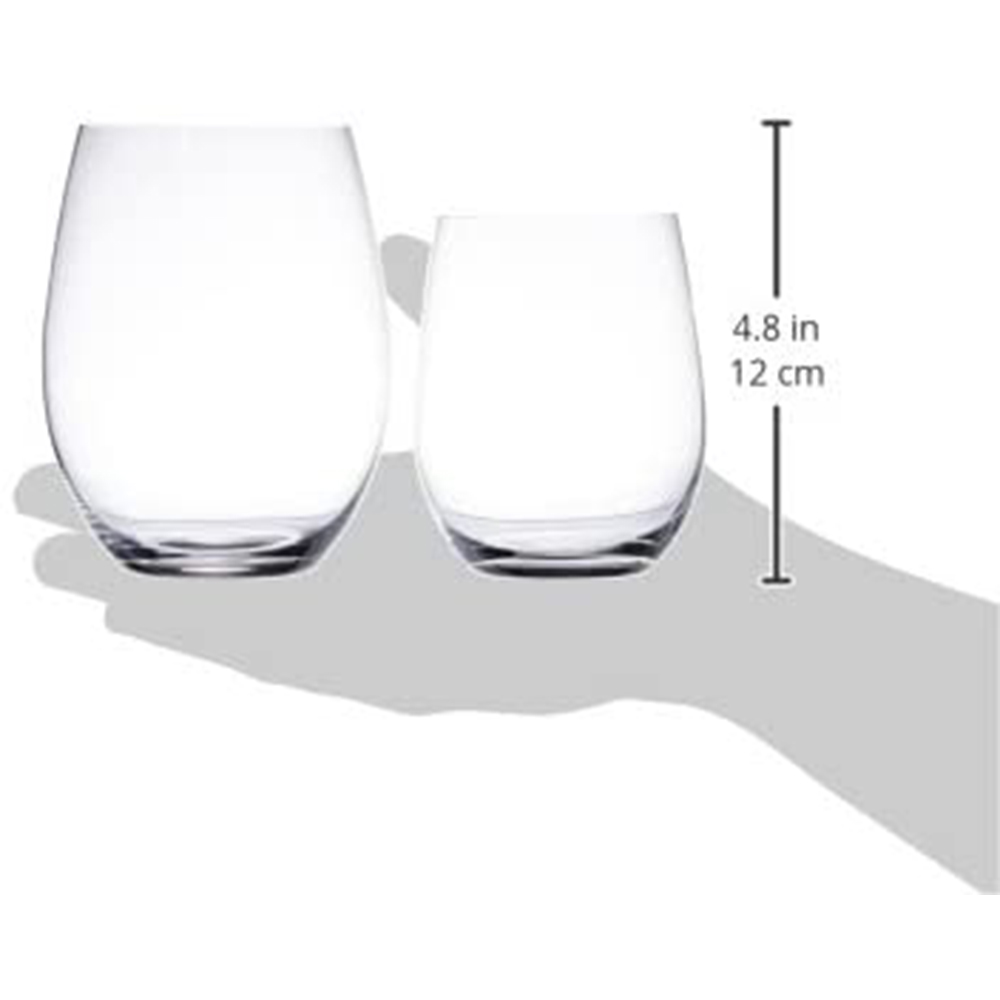 Riedel The O Wine Tumbler Glasses, Viognier/Chardonnay - 2 pieces
