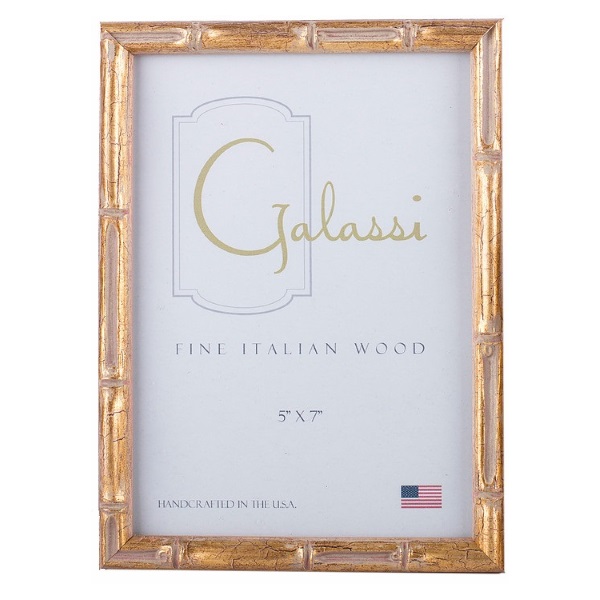 GOLD BAMBOO 5X7 FRAME