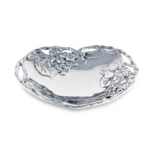 Arthur Court Grape Heart Coupe Tray