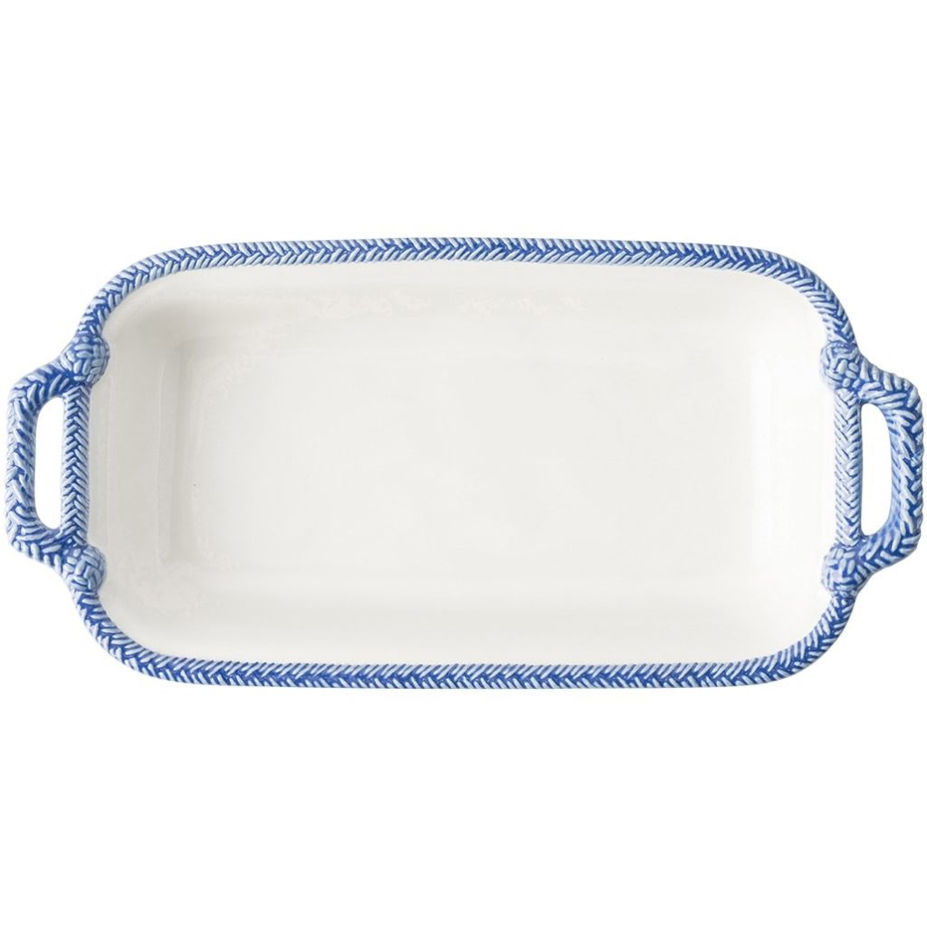 LE PANIER WHITE/ DELFT 13" RECT