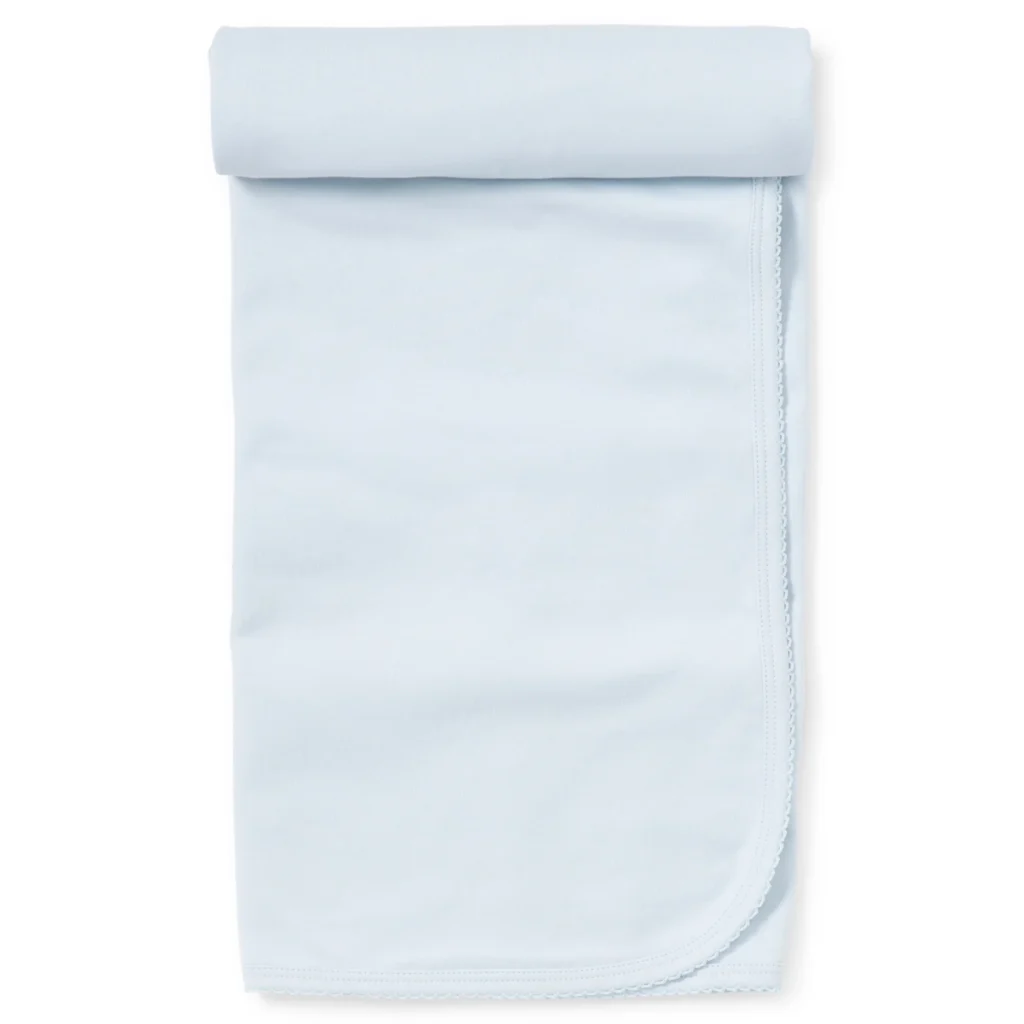 Kissy Kissy Basics Blanket - Blue