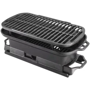 Lodge Sportsman’s Pro Cast Iron Grill