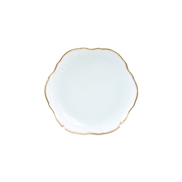 Simply Anna Gold Bread & Butter Plate