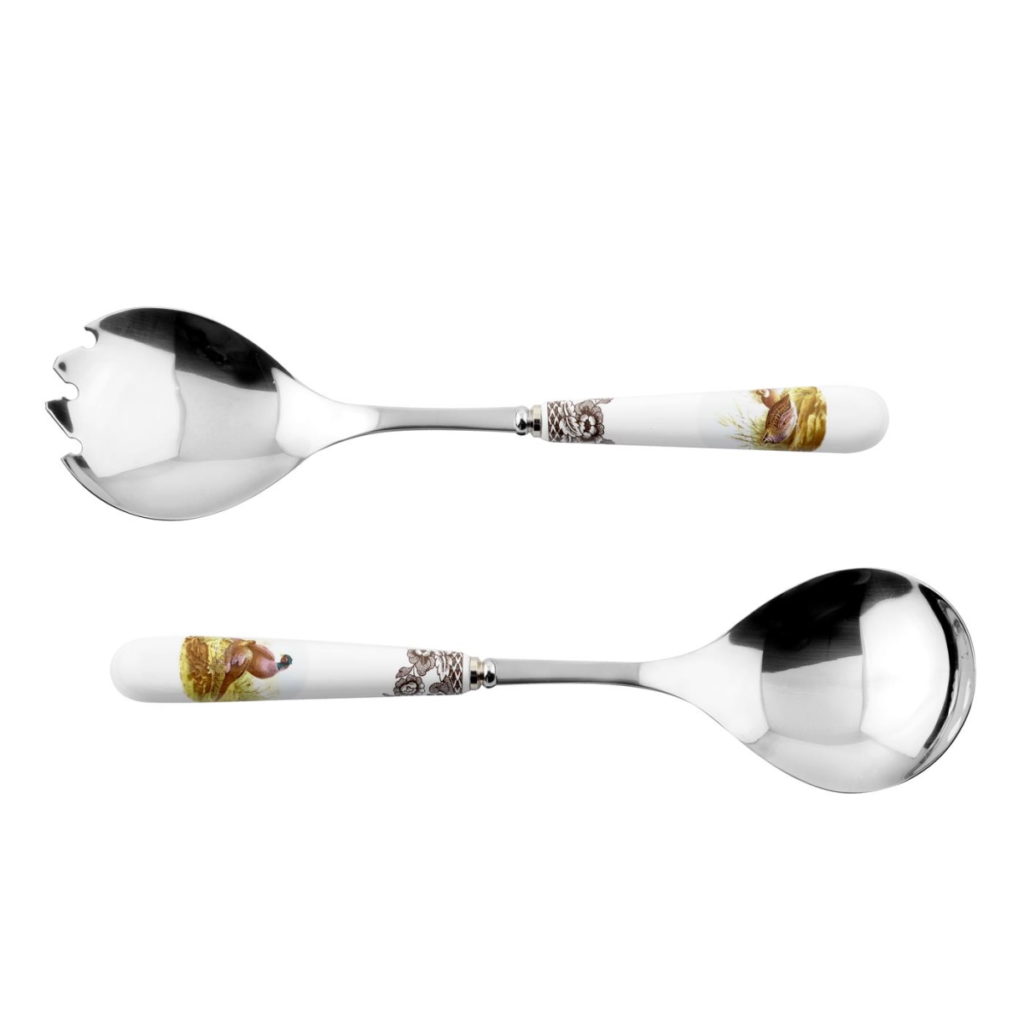 Spode Woodland Set of 2 Salad Servers