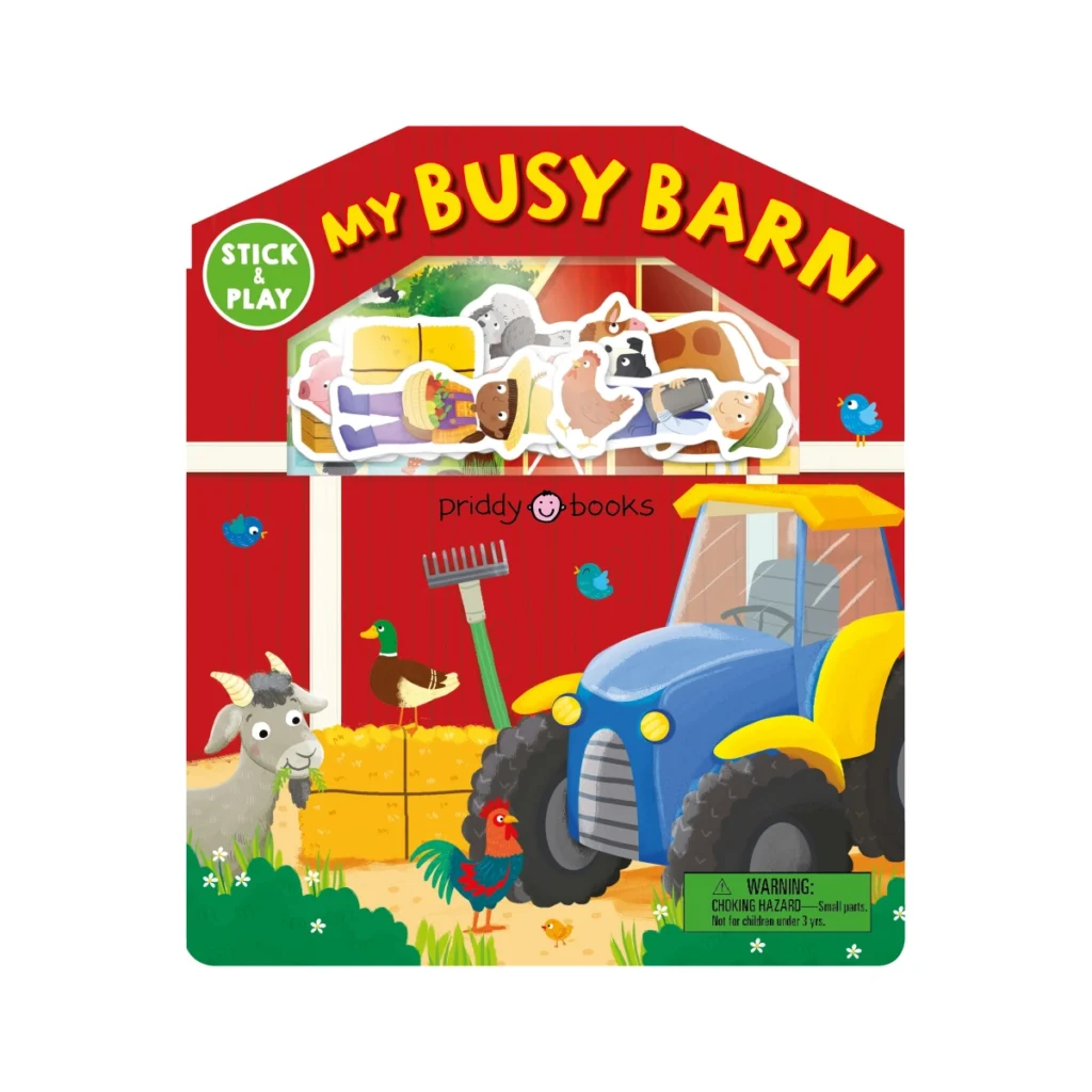 Stick and Play My Busy Barn by Roger Priddy