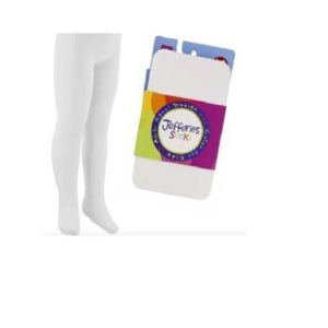 White Infant Tights 0-6 Months