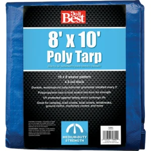 Do it Best Blue Woven 8 x 10 Medium Duty Tarp