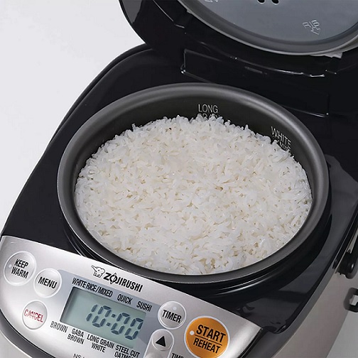 Rice/Grain Cooker - 3 Cup Uncooked Rice Capacity