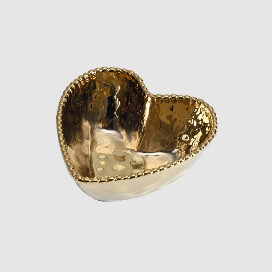 Pampa Bay Gold Heart Bowl