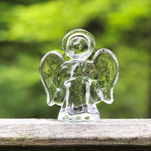 Simon Pearce Small Glass Angel | Berings