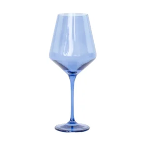 Estelle Colored Wine Glass - Cobalt