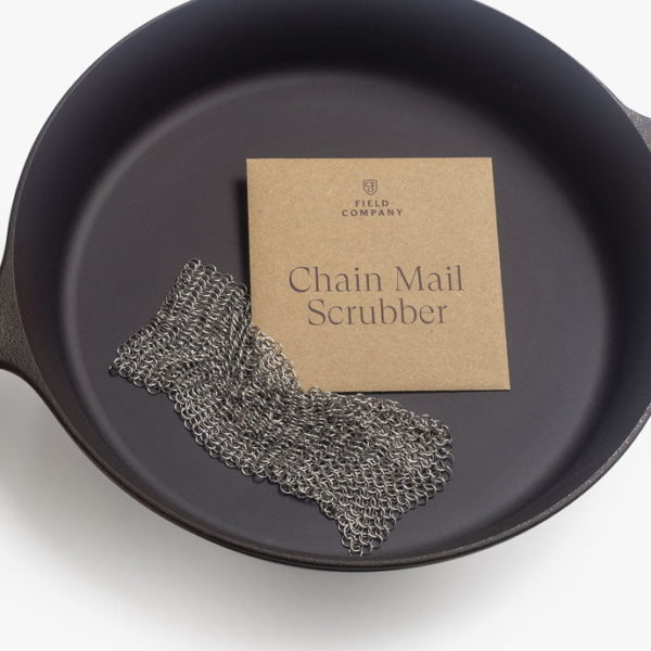 Chain mail scrubber makes short work of kitchen cleanup