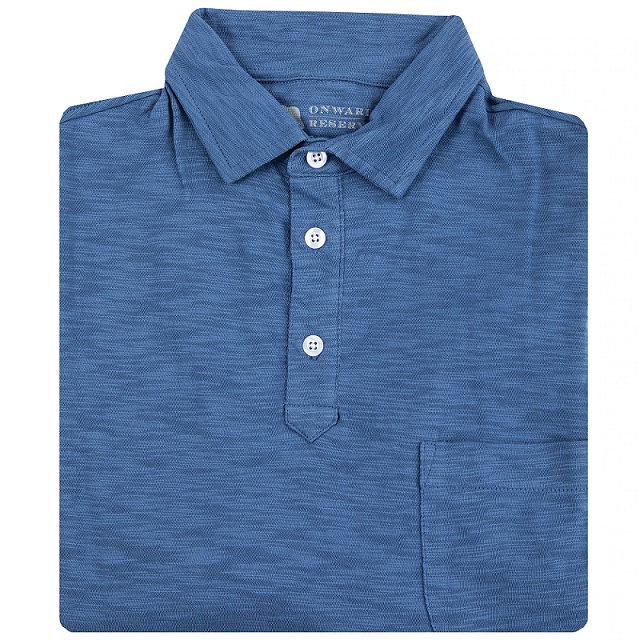 Onward Reserve Sunwashed Polo - Federal Blue | Berings