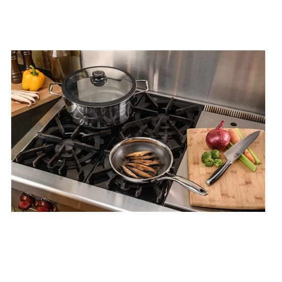 Black Cube 8 in. Hybrid Quick Release Frying Pan BC120 - The Home