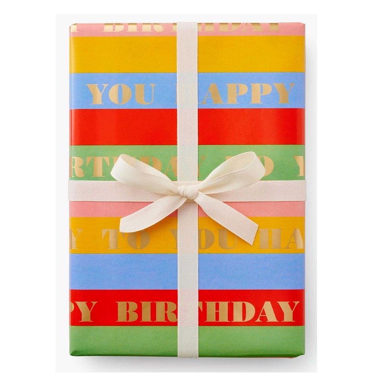 Birthday Wishes Wrapping Roll