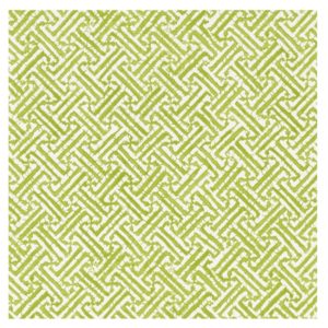 Caspari Green Fretwork Gift Wrapping Paper