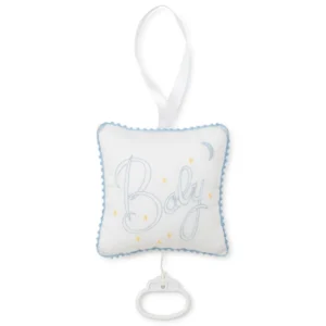 Kissy Kissy Blue Baby Musical Pillow