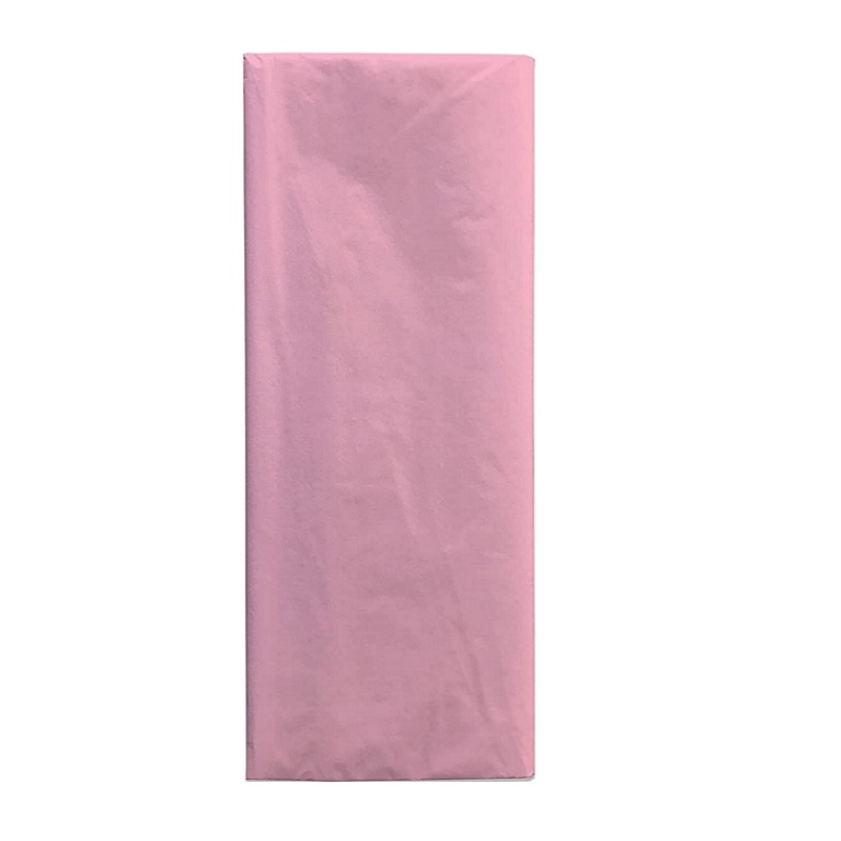 Jillson Roberts Solid Color Tissue Available in 30 Colors, Pastel Pink, 48-Sheet Count (FT02)