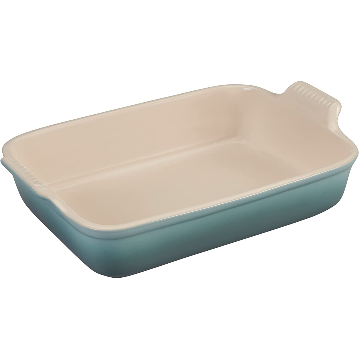 Le Creuset Heritage 4 qt Rectangular Dish - Sea Salt