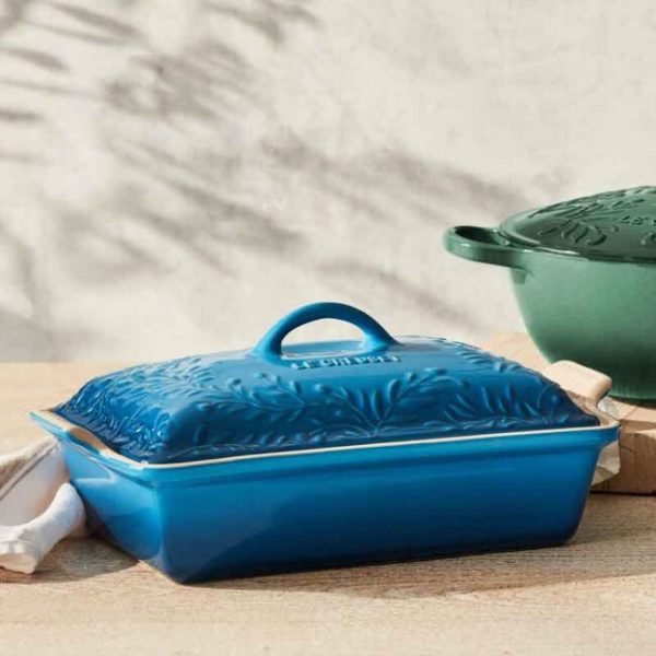 Le Creuset 4-Quart Heritage Covered Oval Casserole - Marseille