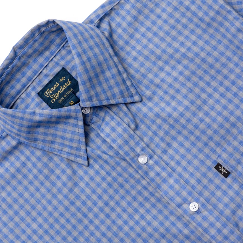 Texas Check Shirt - Sutton/Blue | Berings