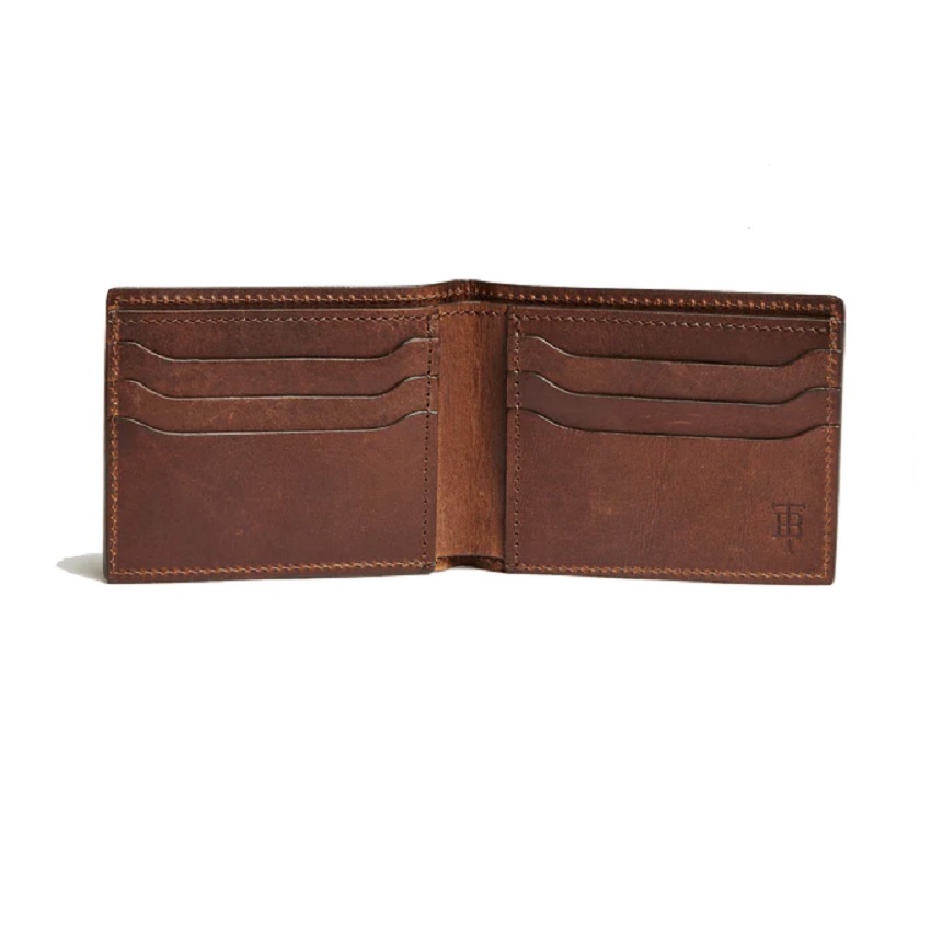 Tom Beckbe Bifold Wallet - Oak | Berings