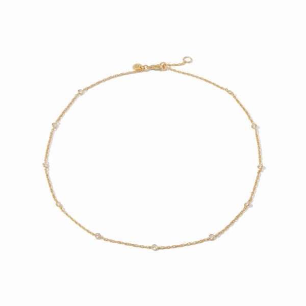 Julie Vos Celeste Delicate Station Necklace | Berings