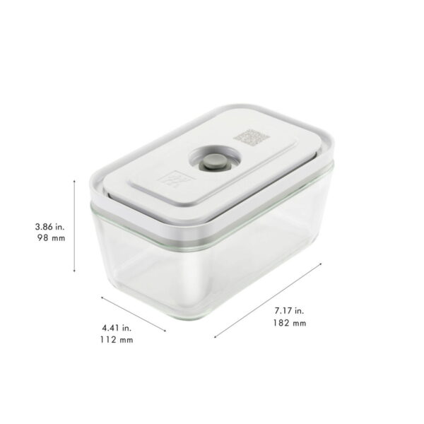 ZWILLING Medium Plastic Vacuum Lunch Container, Fresh & Save