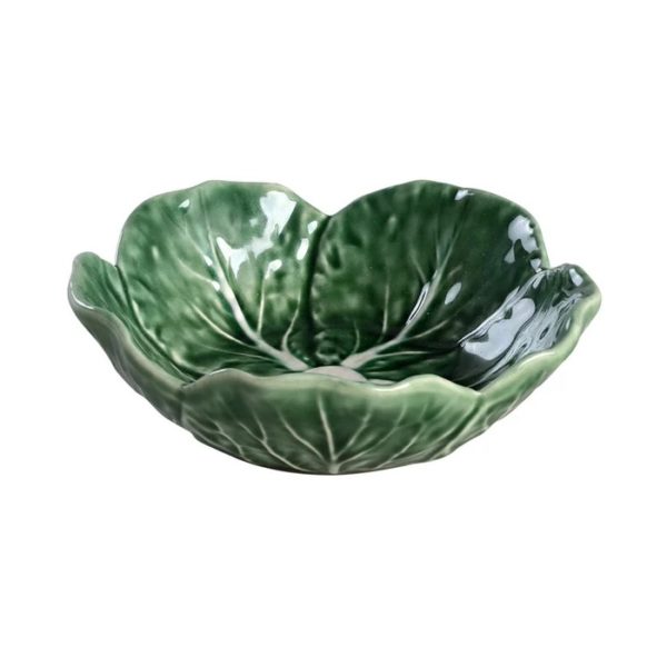 Bordallo Pinheiro Cabbage Bowl - Green | Berings