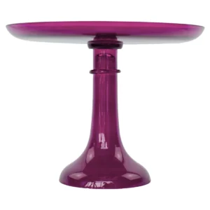 Estelle Colored Cake Stand - Amethyst