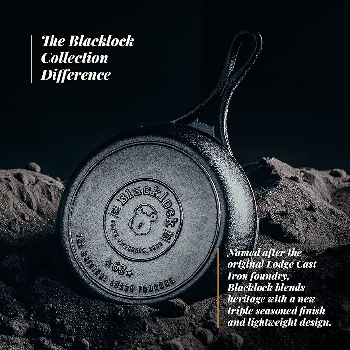 Cast Iron Skillet, Blacklock Collection