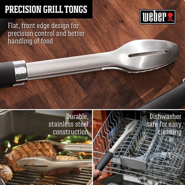 Stainless Steel BBQ Grill Tongs