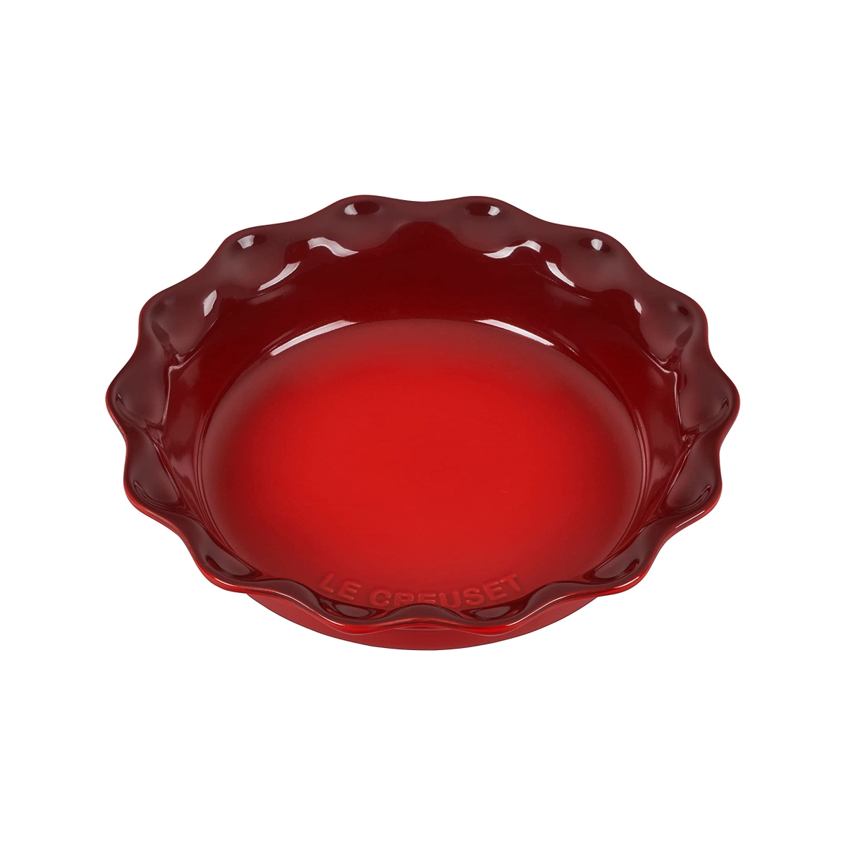 Le Creuset 9 Heritage Cerise Pie Pan - Cerise (Red) – the international  pantry