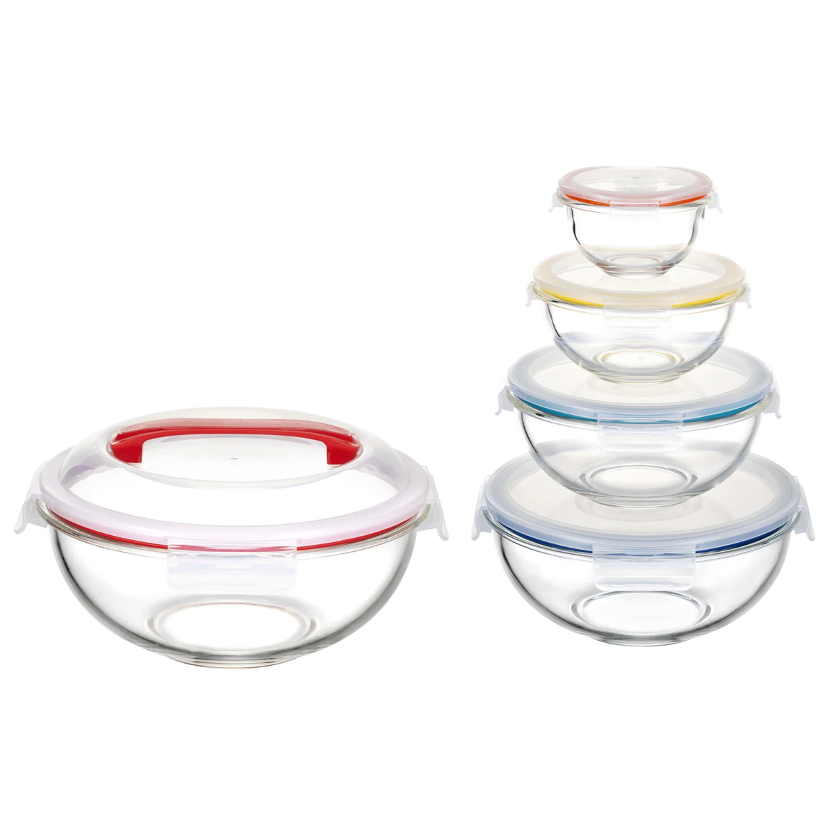 Glass Mixing Bowl Set - Shop