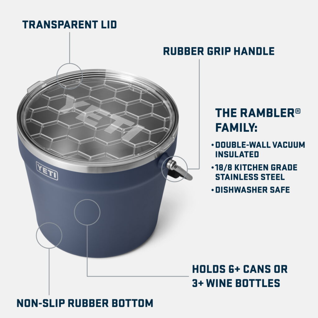 YETI's New Rambler Beverage Bucket Is Built for Shamelessly Drinking Wine  Outside