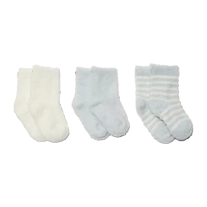 Cozychic Lite Infant Sock Set - Blue Pearl