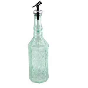 Grant Howard Gaudi Embossed Glass Cruet with Pourer